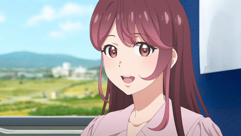 天野とのやり取りで塔子の「棋士らしさ」が見えた第10話。続く梨田との“デート回”では「普通の女の子らしさ」が見られる!?｜アニメ『笑顔のたえない職場です。』角館塔子役・松井恵理子さん×原作・くずしろさん対談インタビュー-2