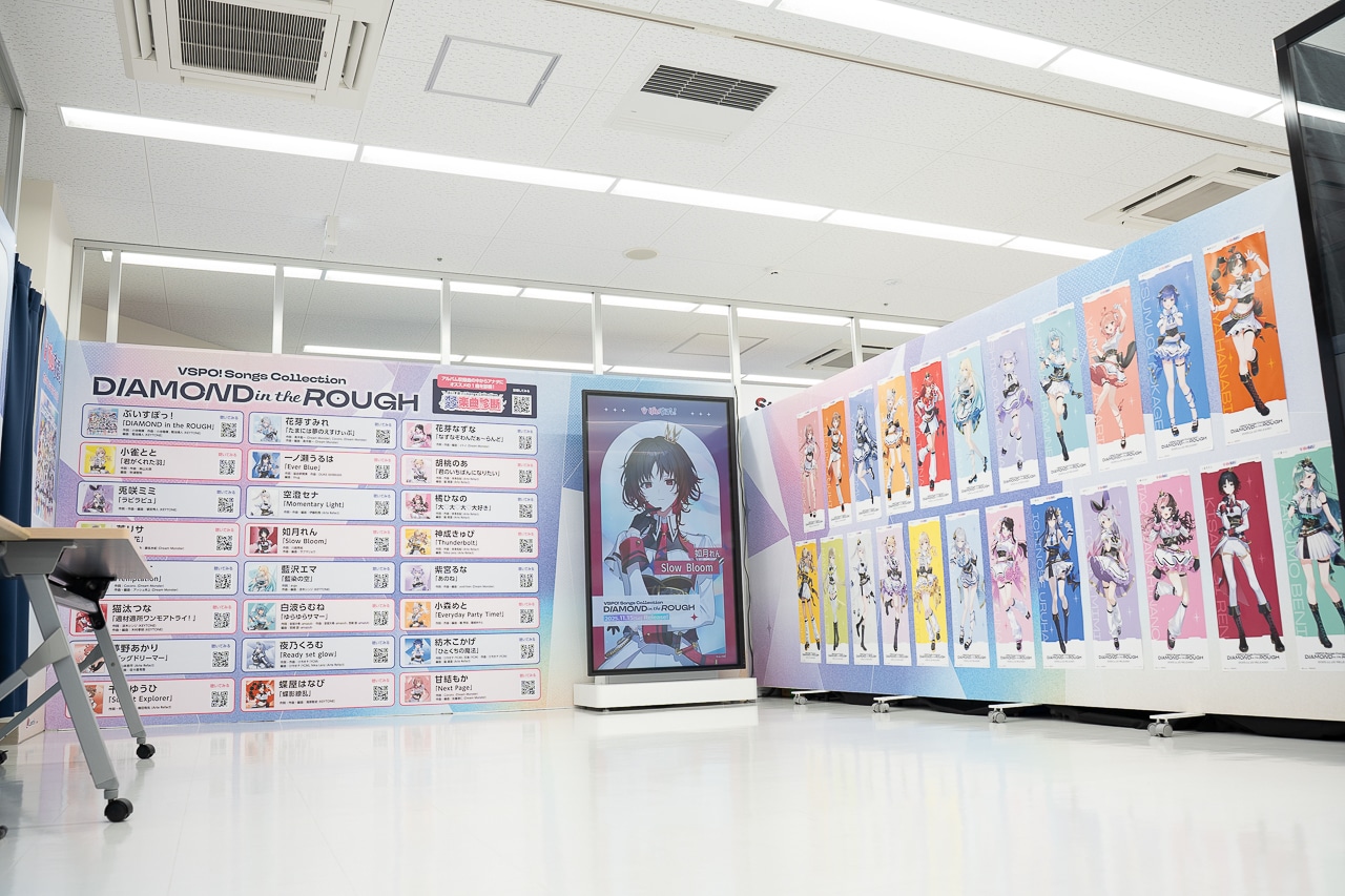 「ぶいすぽっ！」初のオリジナルアルバム発売を記念して、全国のアニメイトでキャンペーン実施！　アニメイト池袋本店では1階エントランス広場での大規模展開や6階展示スペース展開など実施 【フォトレポート】-20