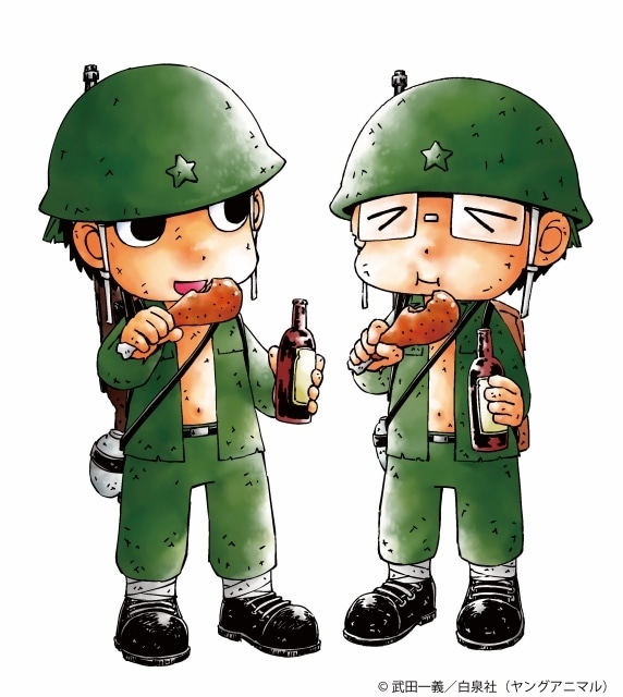 『ペリリュー -楽園のゲルニカ-』入場者プレゼントに原作・武田一義先生描き下ろし特製ポストカードが決定！　クリスマスをイメージした特別イラストも公開-2