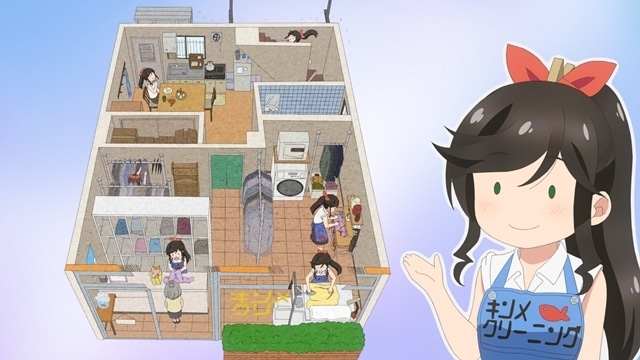 冬アニメ『綺麗にしてもらえますか。』より、第1話「金目にお任せください」先行場面カット＆あらすじ公開！　白洋舍とコラボ決定、鈴代紗弓さんの熱海ロケ動画も公開決定-15