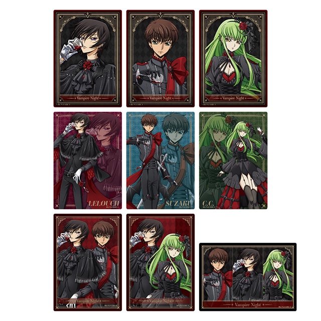 「『コードギアス 反逆のルルーシュ』ヴァンパイアナイトフェア in アニメイト」開催！　描き下ろしイラスト使用の「ステッカー」がもらえる他、新グッズも発売!!-10
