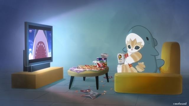 イラストレーター・ぢゅの先生の『mofusand』アニメ化決定、第1話本編先行配信！　キービジュアル解禁、出演声優に久保ユリカさん・明坂聡美さん・指出毬亜さん・前田佳織里さん・後藤邑子さん-3