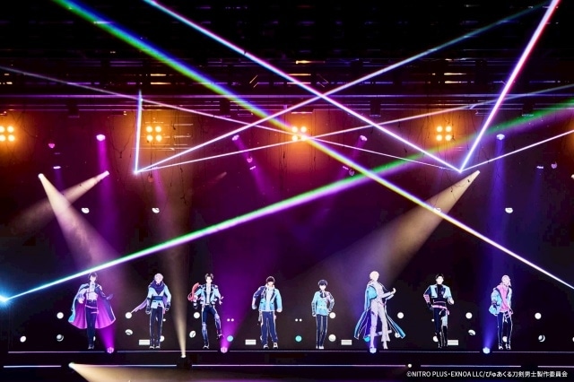「ぴゅあくる刀剣男士 Ghostella 1st Live 〜Catch the Star☆〜」のゲネプロ公式レポートが到着! 場面写真&ライブ写真も解禁