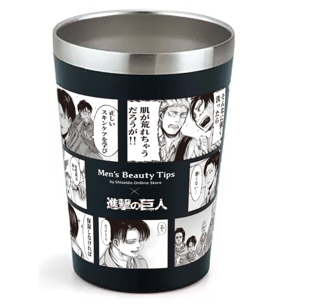 『進撃の巨人』×「Men’s Beauty Tips」オリジナルショート漫画の最終話が公開｜新宿駅と梅田駅にて交通広告が出現　リヴァイ兵長が男性肌の悩みやトラブルを解決-6