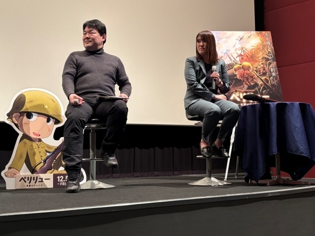 『ペリリュー －楽園のゲルニカ－』クリエイターズトークイベントの公式レポートが到着！　神菊薫氏（メカデザイン）、鈴木貴昭氏（考証）、久慈悟郎氏（監督）、門脇野乃氏（設定制作）が登壇-8