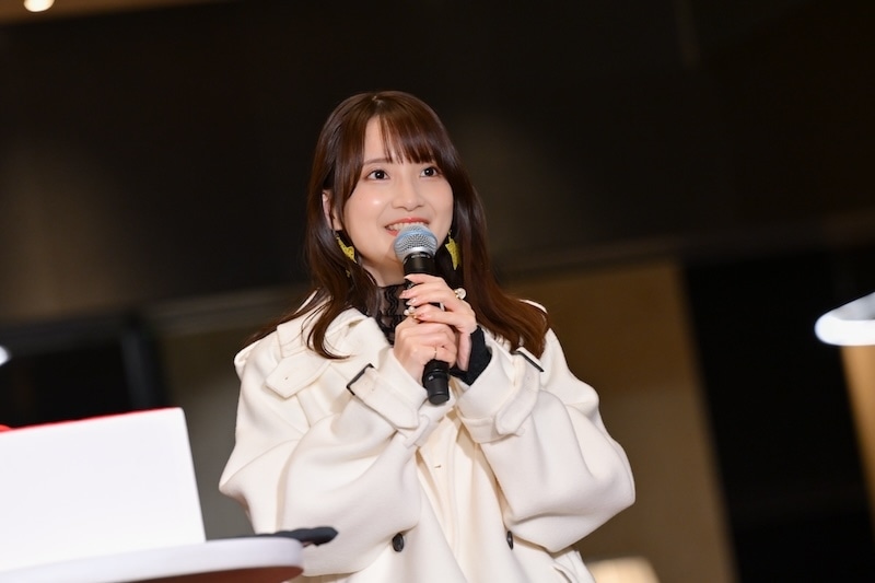 『【推しの子】』クリスマスツリー点灯式 詳細レポート｜伊駒ゆりえさん、潘めぐみさん、大久保瑠美さん、高橋李依さんが演じるキャラクターにあげたいクリスマスプレゼントを発表！-8