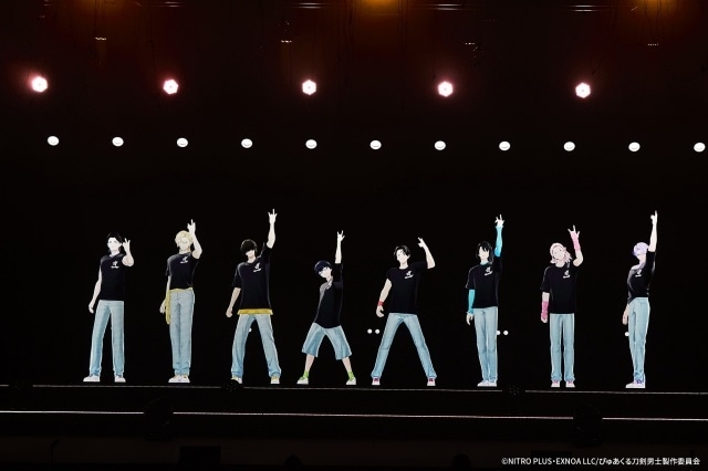 「ぴゅあくる刀剣男士 Ghostella 1st Live 〜Catch the Star☆〜」のゲネプロ公式レポートが到着! 場面写真&ライブ写真も解禁