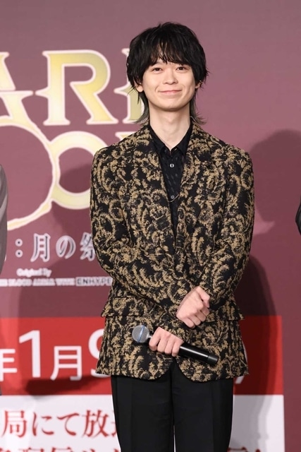 冬アニメ『DARK MOON　-黒の月: 月の祭壇-』Japan Premiereに戸谷菊之介さん・清水大登さん・仲村宗悟さん・小笠原仁さん・土岐隼一さん・上村祐翔さん登壇！　主題歌を務めるENHYPENがイベントのために来日-10