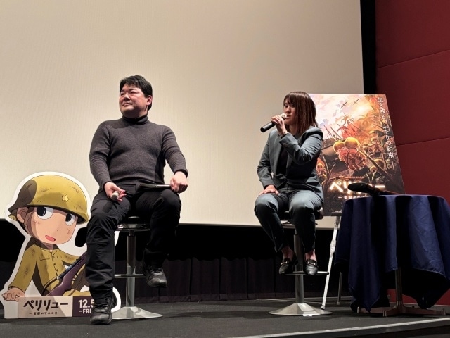 『ペリリュー －楽園のゲルニカ－』クリエイターズトークイベントの公式レポートが到着！　神菊薫氏（メカデザイン）、鈴木貴昭氏（考証）、久慈悟郎氏（監督）、門脇野乃氏（設定制作）が登壇-11