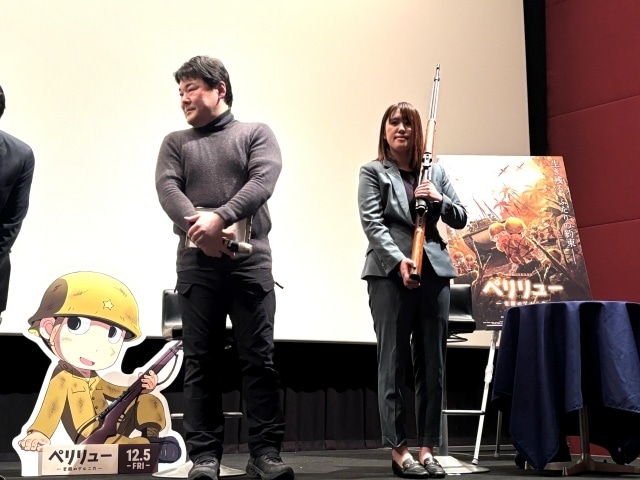 『ペリリュー －楽園のゲルニカ－』クリエイターズトークイベントの公式レポートが到着！　神菊薫氏（メカデザイン）、鈴木貴昭氏（考証）、久慈悟郎氏（監督）、門脇野乃氏（設定制作）が登壇-4