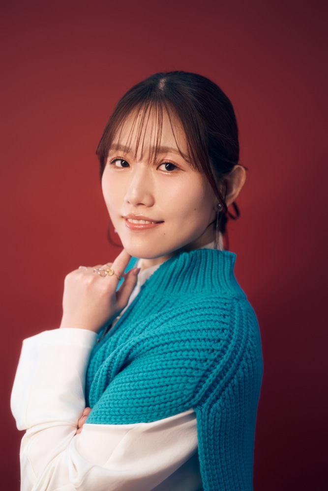 「知られていたなんて……！」と長谷川さんがフリーズ？　『櫻坂46×ビルディバイド -ブライト-』トレーディングカードゲーム 発売記念企画：応援大使・森田ひかるさんと声優・長谷川育美さんがカードの魅力や表現の楽しさを語り合う-4