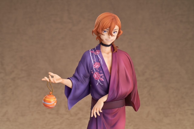 『文豪ストレイドッグス』中原中也の浴衣Ver.フィギュアが登場!!　石畳・灯籠・鳥居を模した台座が夏祭り感を演出！【アニメイト通販で予約受付中】-9