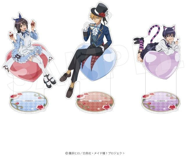 描き下ろしポストカードがもらえる！　TVアニメ『会長はメイド様！』ワンダーランドフェア in アニメイト開催!!【特典と同じ絵柄のグッズも登場】-6