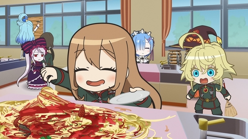 『異世界かるてっと３』瀬戸麻沙美さん（シズ／ラフタリア／アルファ役）×高橋李依さん（めぐみん／エミリア役）×早見沙織さん（ヴィーシャ役）メールインタビュー｜いよいよ第3期の物語も終盤……そこで描かれるであろう“音楽祭”エピソードの見どころもお聞きしました！-15