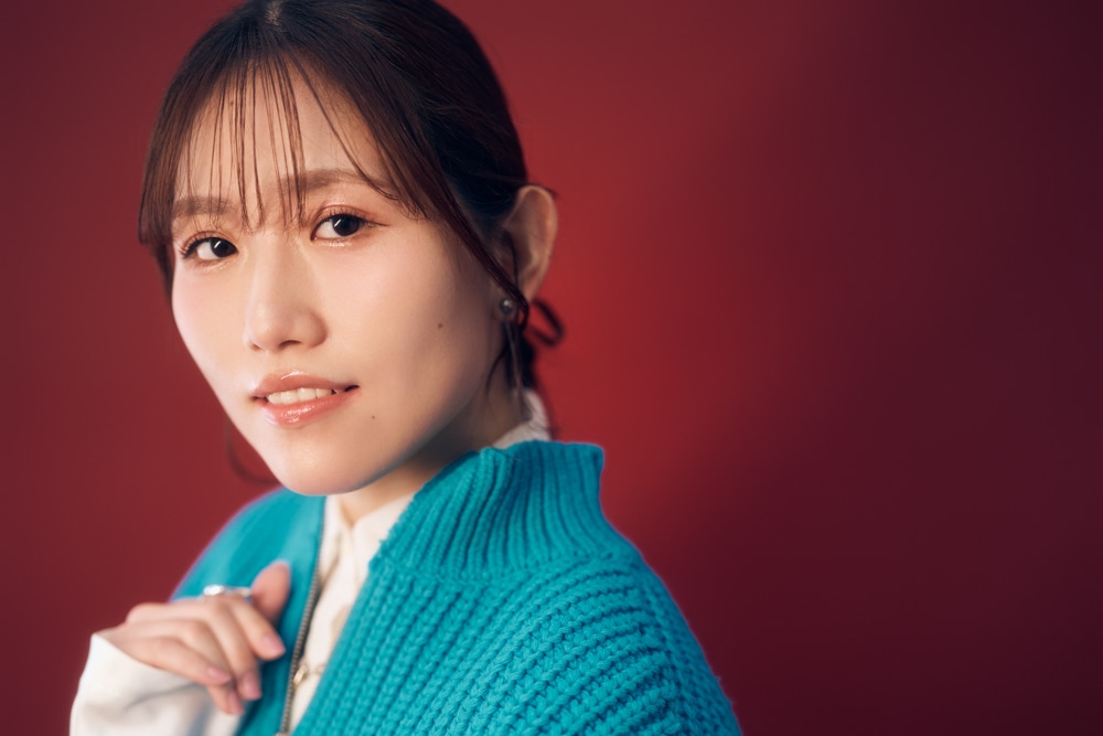 「知られていたなんて……！」と長谷川さんがフリーズ？　『櫻坂46×ビルディバイド -ブライト-』トレーディングカードゲーム 発売記念企画：応援大使・森田ひかるさんと声優・長谷川育美さんがカードの魅力や表現の楽しさを語り合う-9