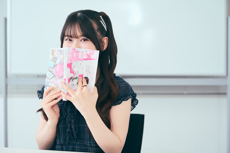 双見と梨田の手助けもあり、ねこのての成長が見られた第11話。花井さんのお芝居を聴いて、彼女の決断の重みを再認識した──アニメ『笑顔のたえない職場です。』ねこのて役・花井美春さん×原作・くずしろさん対談インタビュー-8