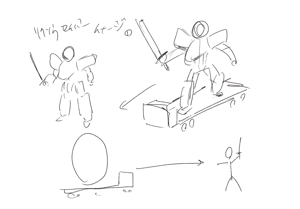 一番大変だったのはアラバキ!? 巨大怪物体のオーディション！ シンカリオンにプロレスをさせる苦労など今だから話せる『シンカリオン』プロジェクトのCGのないしょ話｜山野井 創さん×滝田 勇介さん×久能木 亮さんロングインタビュー【シリーズ10周年記念】-28