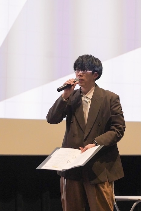 「誠一郎は仕事が自分の“生きる意味”になっているんですよね」——『異世界の沙汰は社畜次第』「先⾏上映イベント 〜今⽇は定時退社の社畜たち〜」イベントレポート！　伊東健人さん、前野智昭さん、山口智広さんが登壇-7