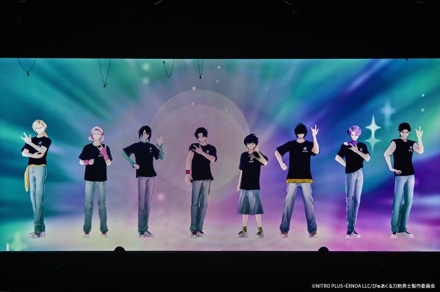 「ぴゅあくる刀剣男士 Ghostella 1st Live 〜Catch the Star☆〜」のゲネプロ公式レポートが到着! 場面写真&ライブ写真も解禁