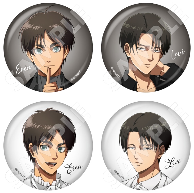 特典はエレンとリヴァイの描き下ろしブロマイド！　TVアニメ『進撃の巨人』－Black & White－ inアニメイトフェア開催!!【新作グッズも多数発売】-11