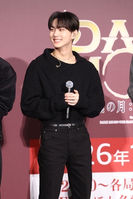 冬アニメ『DARK MOON　-黒の月: 月の祭壇-』Japan Premiereに戸谷菊之介さん・清水大登さん・仲村宗悟さん・小笠原仁さん・土岐隼一さん・上村祐翔さん登壇！　主題歌を務めるENHYPENがイベントのために来日-13