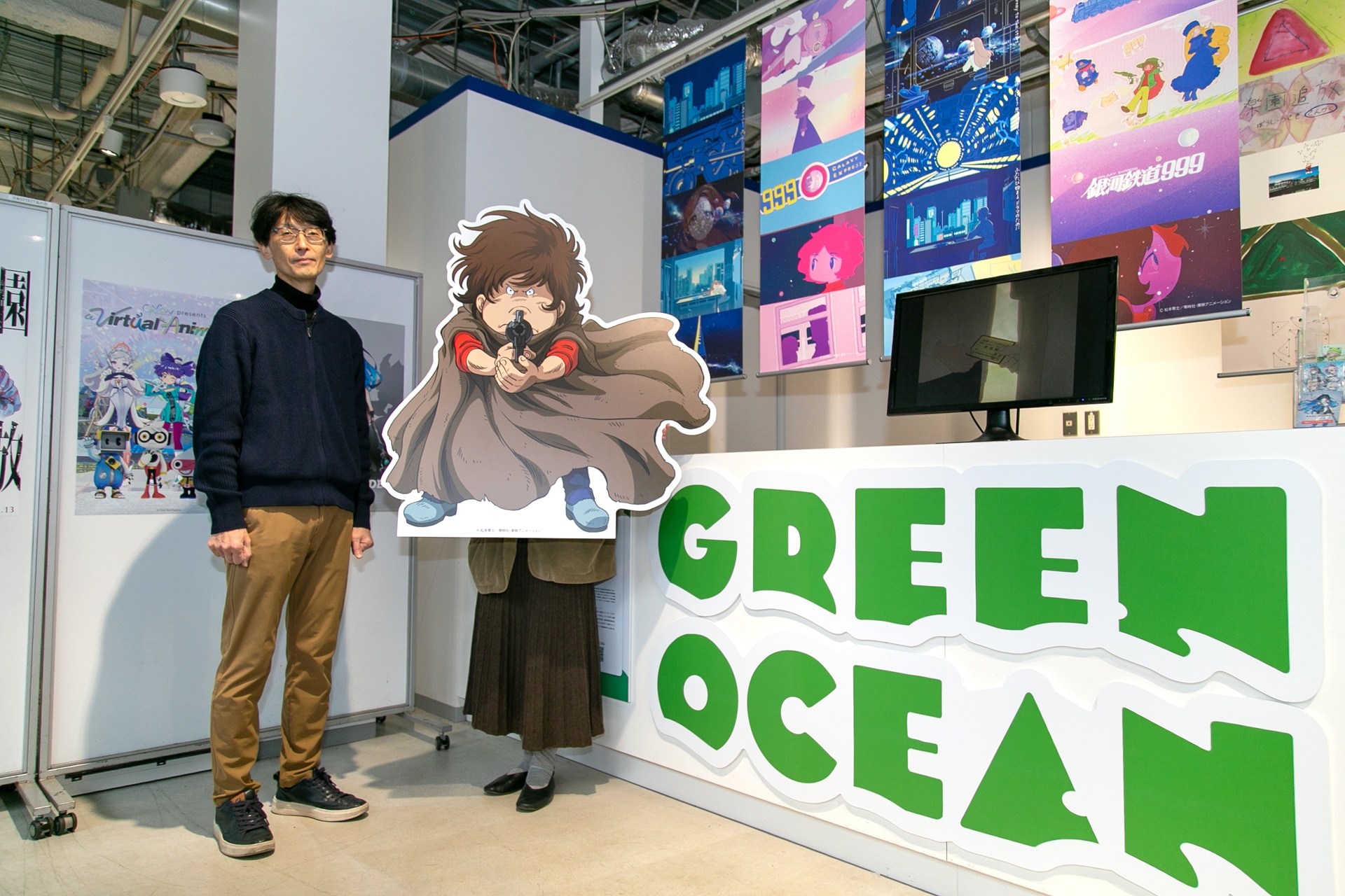 東映アニメーション×DeNA×東京藝術大学によるクリエイターズレーベル「GREEN OCEAN」が手掛ける『銀河鉄道999』のMVが初公開！　12月21日まで横浜スタジアムで展示イベントを開催中-6
