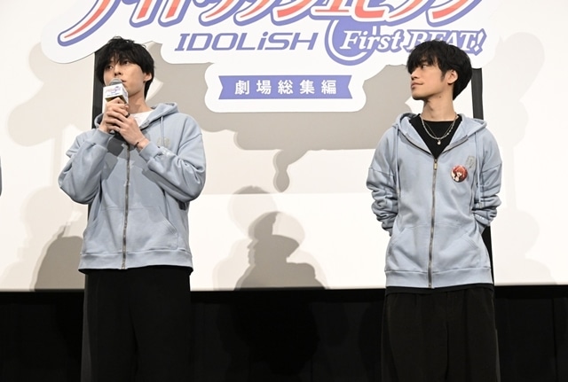 『アイドリッシュセブン First BEAT! 劇場総集編』【後編】公開記念舞台挨拶を開催！　増田俊樹さん・KENNさんら6名が、楽曲の思い出や作中で共感できるシーンを語る
