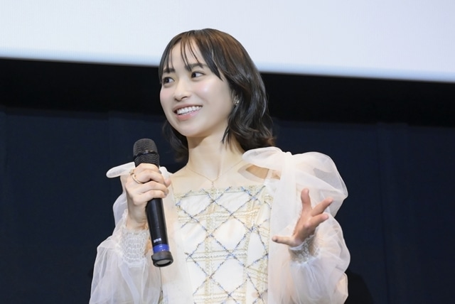 『この本を盗む者は』公開記念舞台挨拶を開催！　片岡凜さん・田牧そらさん・土屋神葉さん・朴璐美さんらが登壇、「2026年の抱負」も発表-9
