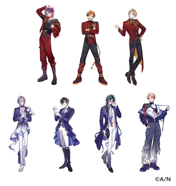 「にじさんじ VOLTACTION×3SKM FUSION LIVE “IMPACT” フェア」がアニメイトで開催！　撮りおろしビジュアルを使用した商品販売や、特別展示なども!!-1