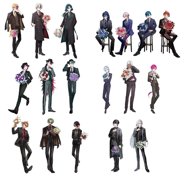 『悪魔執事と黒い猫』アプリリリース4周年を記念して、描き起こしビジュアルを使用した新商品が発売! アニメイトでは特典がもらえるフェアの開催も!!-1