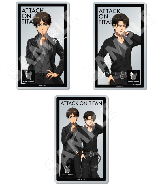 特典はエレンとリヴァイの描き下ろしブロマイド！　TVアニメ『進撃の巨人』－Black & White－ inアニメイトフェア開催!!【新作グッズも多数発売】-2