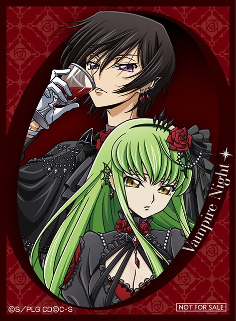「『コードギアス 反逆のルルーシュ』ヴァンパイアナイトフェア in アニメイト」開催！　描き下ろしイラスト使用の「ステッカー」がもらえる他、新グッズも発売!!-6