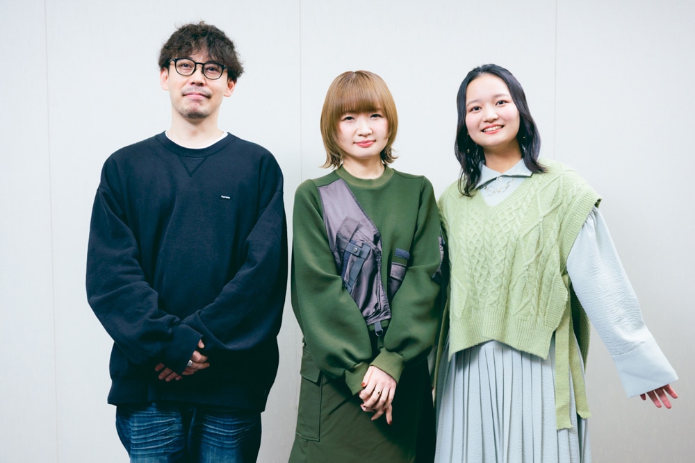 『ダーウィン事変』うめざわしゅん先生＆種﨑敦美さん＆神戸光歩さんインタビュー｜「種﨑さんが話した演技がヒューマンジー」「満場一致でルーシーは神戸さん」-9