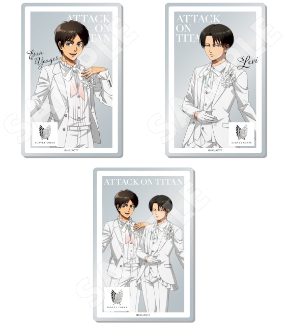 特典はエレンとリヴァイの描き下ろしブロマイド！　TVアニメ『進撃の巨人』－Black & White－ inアニメイトフェア開催!!【新作グッズも多数発売】-3