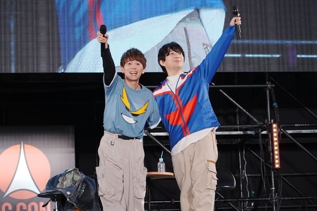 『東京コミコン2025』「僕のヒーローアカデミア」＆「ヴィジランテ」スペシャルトークショー開催！　山下大輝さん・梅田修一朗さんが作品の見どころを語る-2