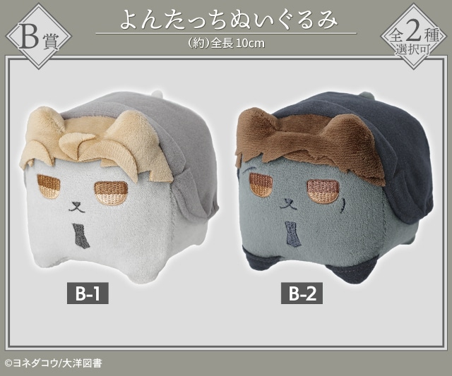 「『囀る鳥は羽ばたかない』オンラインくじ vol.2」がアニメイト通販にて販売開始！　モチーフチャームブレスレットや、よんたっちぬいぐるみなどが当たる!!-3