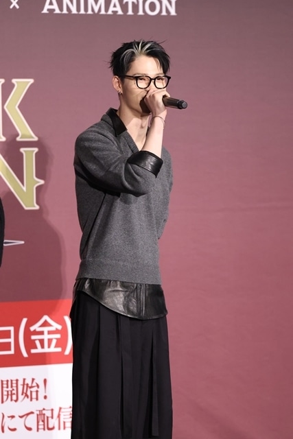 冬アニメ『DARK MOON　-黒の月: 月の祭壇-』Japan Premiereに戸谷菊之介さん・清水大登さん・仲村宗悟さん・小笠原仁さん・土岐隼一さん・上村祐翔さん登壇！　主題歌を務めるENHYPENがイベントのために来日-14