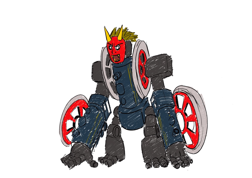 一番大変だったのはアラバキ!? 巨大怪物体のオーディション！ シンカリオンにプロレスをさせる苦労など今だから話せる『シンカリオン』プロジェクトのCGのないしょ話｜山野井 創さん×滝田 勇介さん×久能木 亮さんロングインタビュー【シリーズ10周年記念】-8