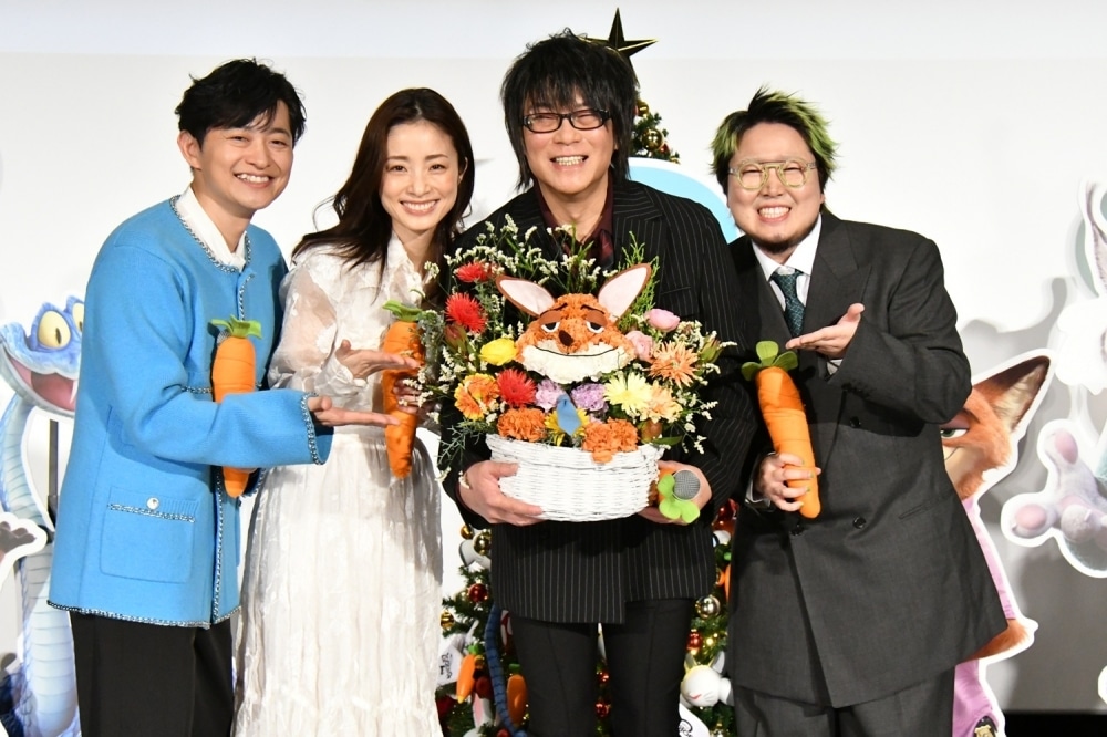 映画『ズートピア２』上戸彩さん、森川智之さん、下野紘さん、こっちのけんとさん登壇の大ヒット御礼舞台挨拶オフィシャルレポートが到着-5