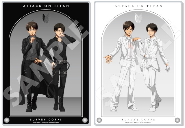 特典はエレンとリヴァイの描き下ろしブロマイド！　TVアニメ『進撃の巨人』－Black & White－ inアニメイトフェア開催!!【新作グッズも多数発売】-9