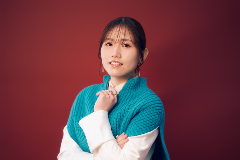 「知られていたなんて……！」と長谷川さんがフリーズ？　『櫻坂46×ビルディバイド -ブライト-』トレーディングカードゲーム 発売記念企画：応援大使・森田ひかるさんと声優・長谷川育美さんがカードの魅力や表現の楽しさを語り合う-6