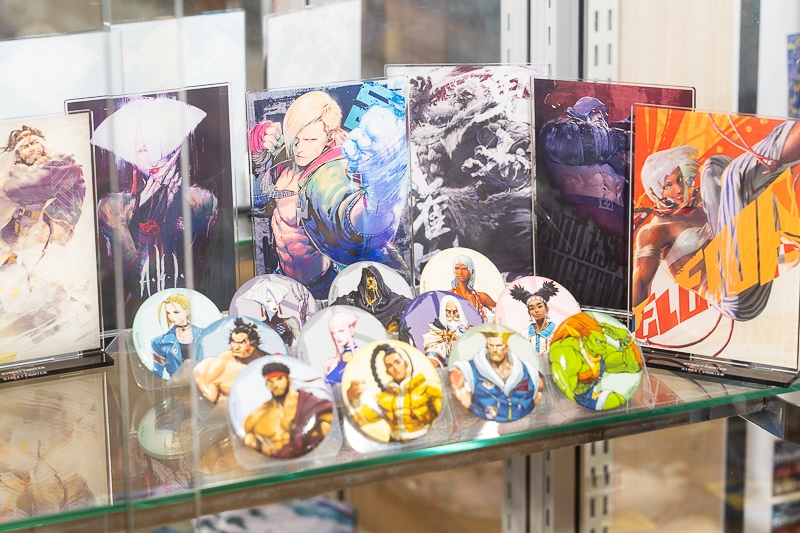『STREET FIGHTER 6』のオンリーショップがアニメイトで開催中！「バトルステージエリア」＆「Outfit 資料コーナー」が展開中のアニメイト秋葉原2号館7Fをフォトレポート-21