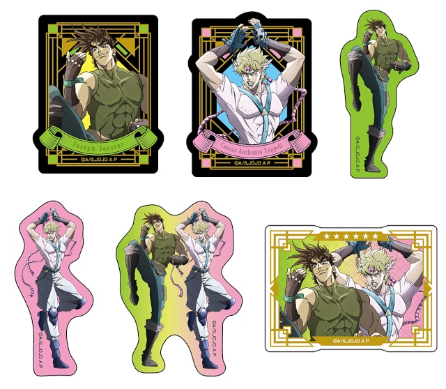 アニメ『スティール・ボール・ラン ジョジョの奇妙な冒険』の配信開始に先駆け、ファントムブラッド、戦闘潮流の描き下ろし商品がアニメイトで発売！-6