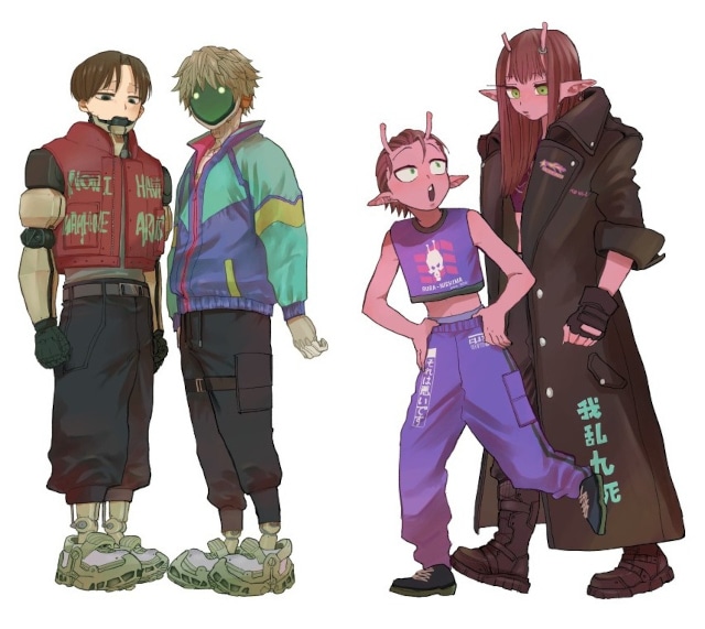 『銀河特急 ミルキー☆サブウェイ』コミックス1巻が発売！　アニメイトセットは「カート＆マックス」「アカネ＆カナタ」の描き下ろしアクリルスタンド付き!!-2