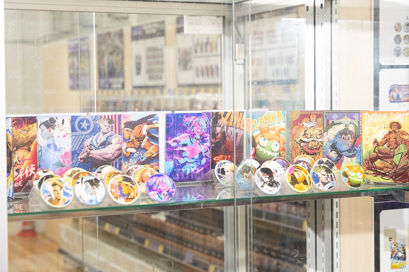 『STREET FIGHTER 6』のオンリーショップがアニメイトで開催中！「バトルステージエリア」＆「Outfit 資料コーナー」が展開中のアニメイト秋葉原2号館7Fをフォトレポート-19