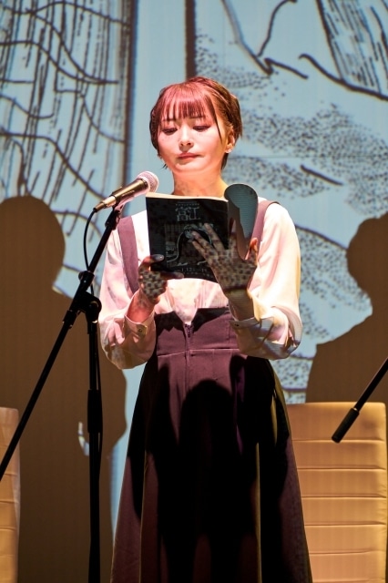 ホラー漫画の鬼才・伊藤潤二の代表作「富江」の朗読劇、初日公演が開幕｜佐倉薫さんや井澤詩織さんら、初日公演出演者のコメントが到着-4