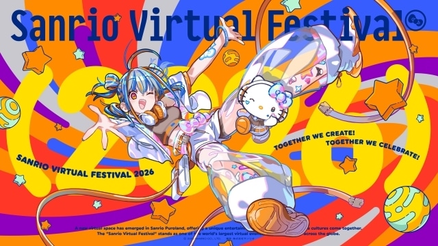 VR音楽フェス「Sanrio Virtual Festival 2026」出演アーティスト全28組発表！　『ヒプノシスマイク』、『涼宮ハルヒシリーズ』SOS団、周央サンゴさん、儒烏風亭らでんさんなど-1