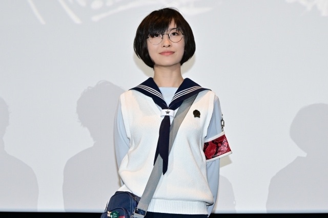 『迷宮のしおり』公開御礼舞台挨拶の公式レポートが到着！　SUZUKAさん、寺西拓人さん、齋藤潤さん、河森正治監督が登壇-2