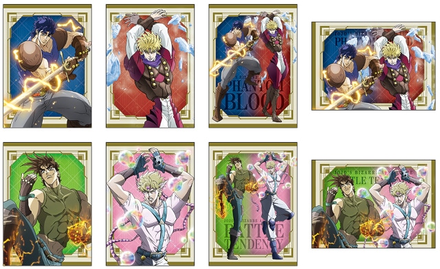 アニメ『スティール・ボール・ラン ジョジョの奇妙な冒険』の配信開始に先駆け、ファントムブラッド、戦闘潮流の描き下ろし商品がアニメイトで発売！-9