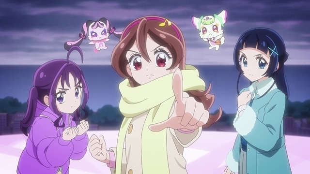 『キミとアイドルプリキュア♪』より、第49話（最終回）「キミと一緒に！キラッキランラン♪」先行場面カット公開！　ダークイーネの力に圧倒されながらも、なんとか立ち上がるうただったが……-2